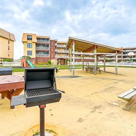 Steps To The Beach Oceanfront Condo With Lanai! North Topsail Beach Exterior photo