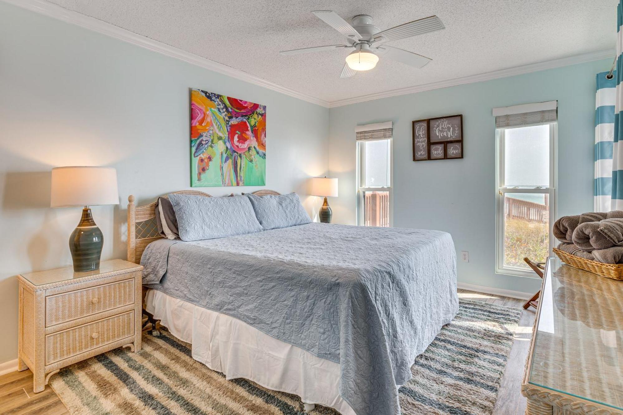 Steps To The Beach Oceanfront Condo With Lanai! North Topsail Beach Exterior photo